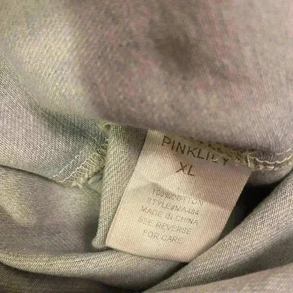 PINKLILY CHAMBRAY LONG SLEEVE MINI DRESS SIZE XL - Picture 8 of 10